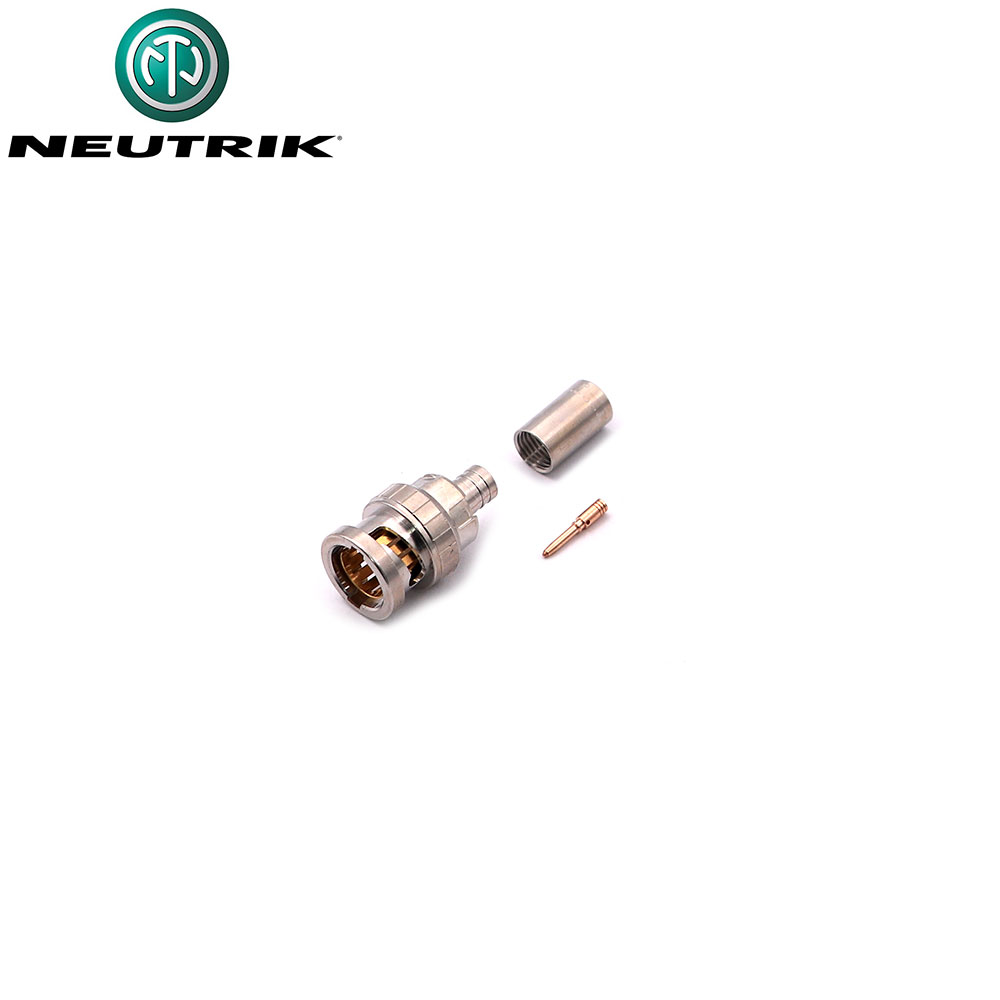 Coaxial Connector | BNC Male | RG-59 | Cable Mount | Crimping | Neutrik