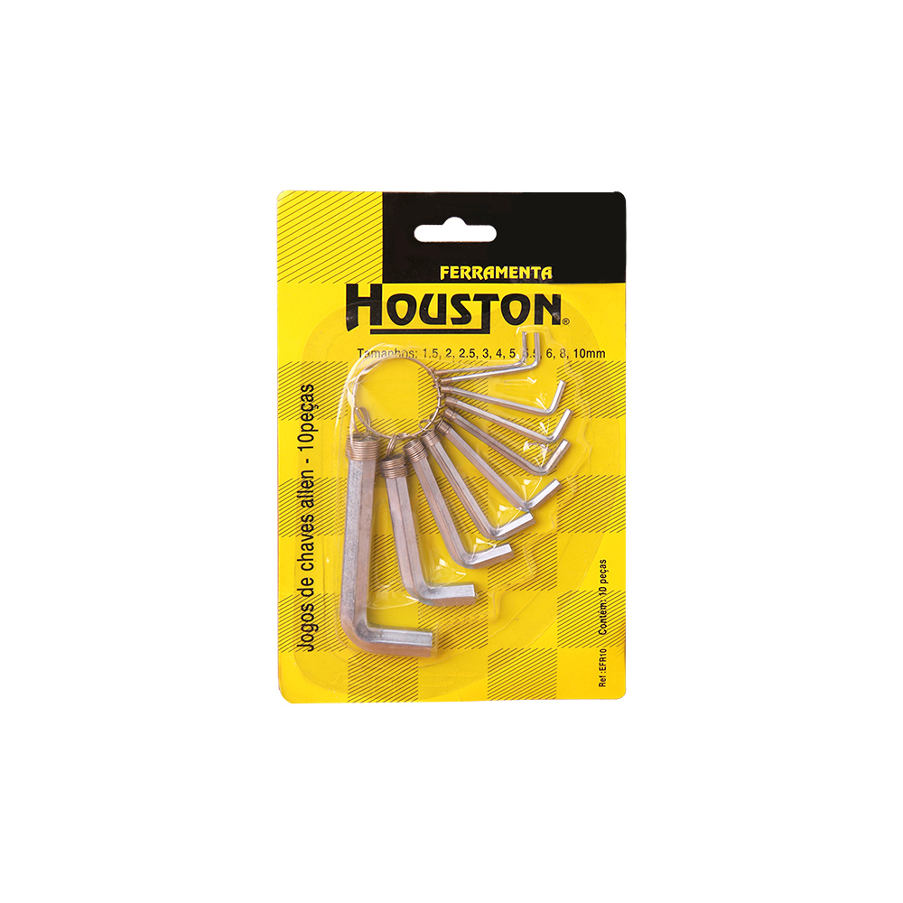 Hex Key Set | L-Shape | Metric Size | 10pcs