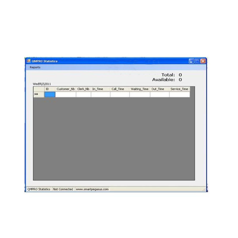 QMdeluxe | Software | Statistic & Monitor Panel
