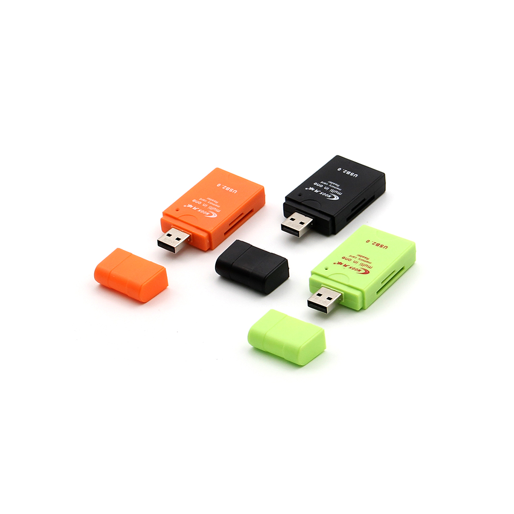 Memory Card Reader | USB 2.0 - MS & SD & Micro SD