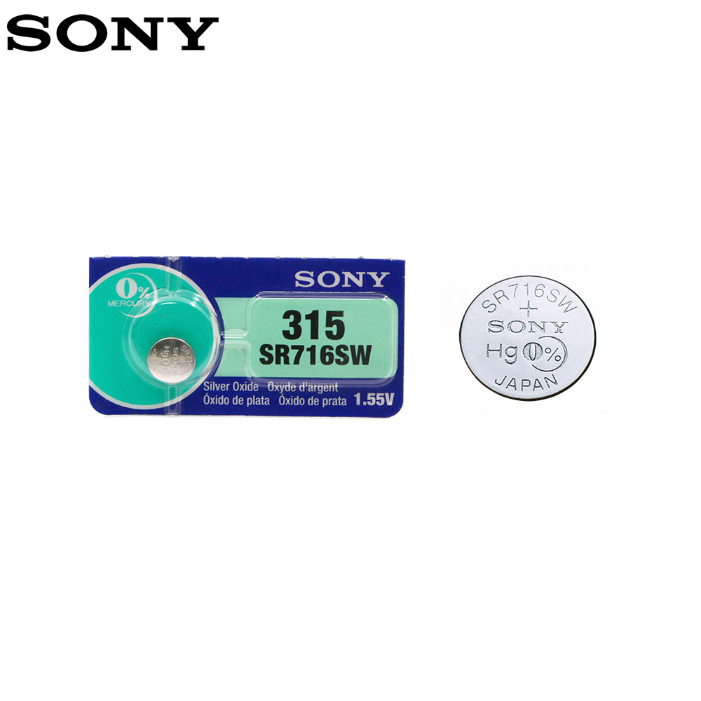 Alkaline Coin Battery | SR716 1.5V | Sony