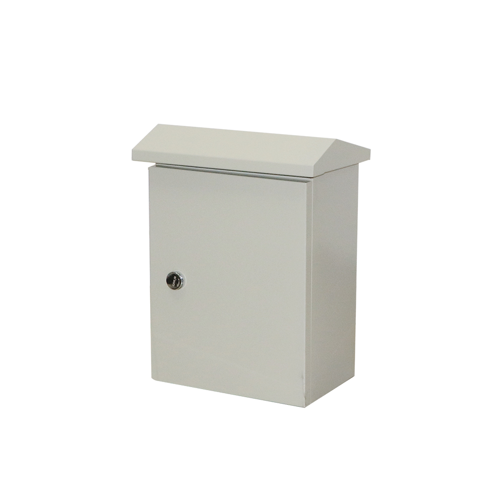 Outdoor Enclosure Box | Metal | 400x300x200mm | Gray