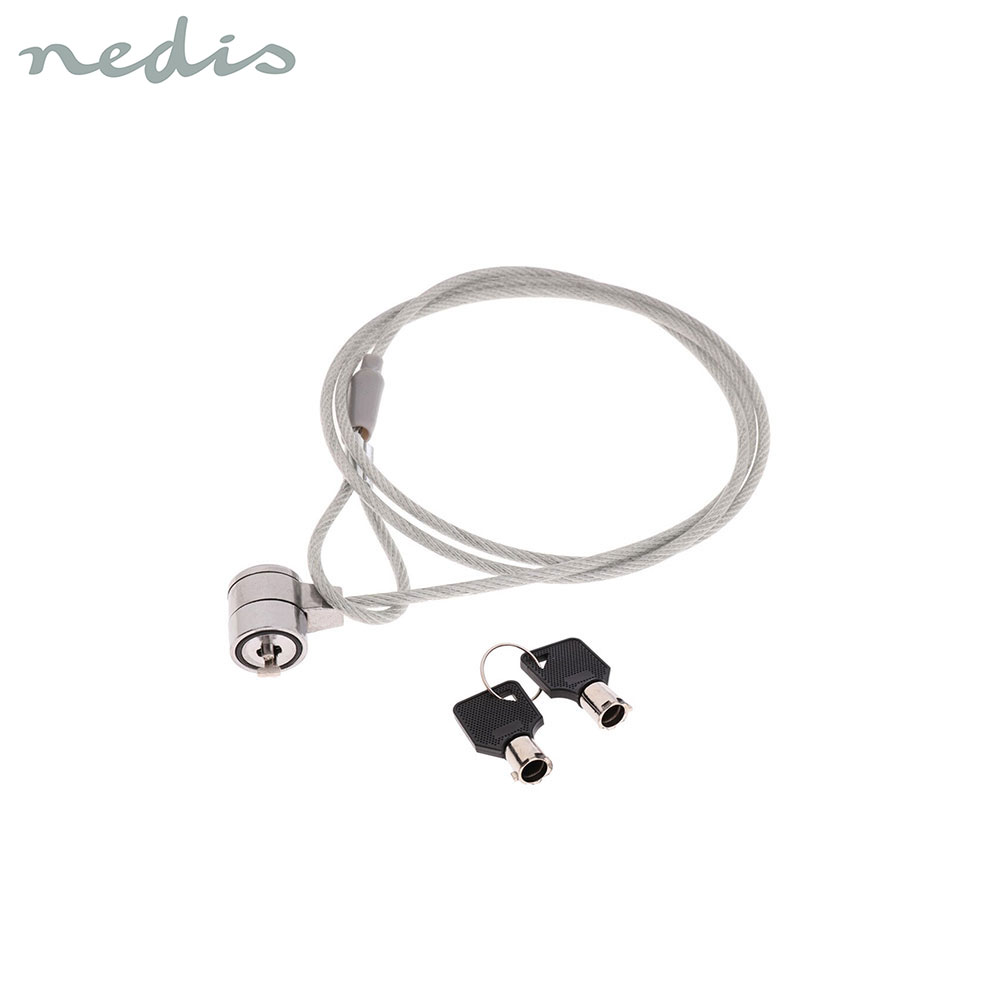 Laptop Accessories | Key Lock Cable | 1.8M | Nedis