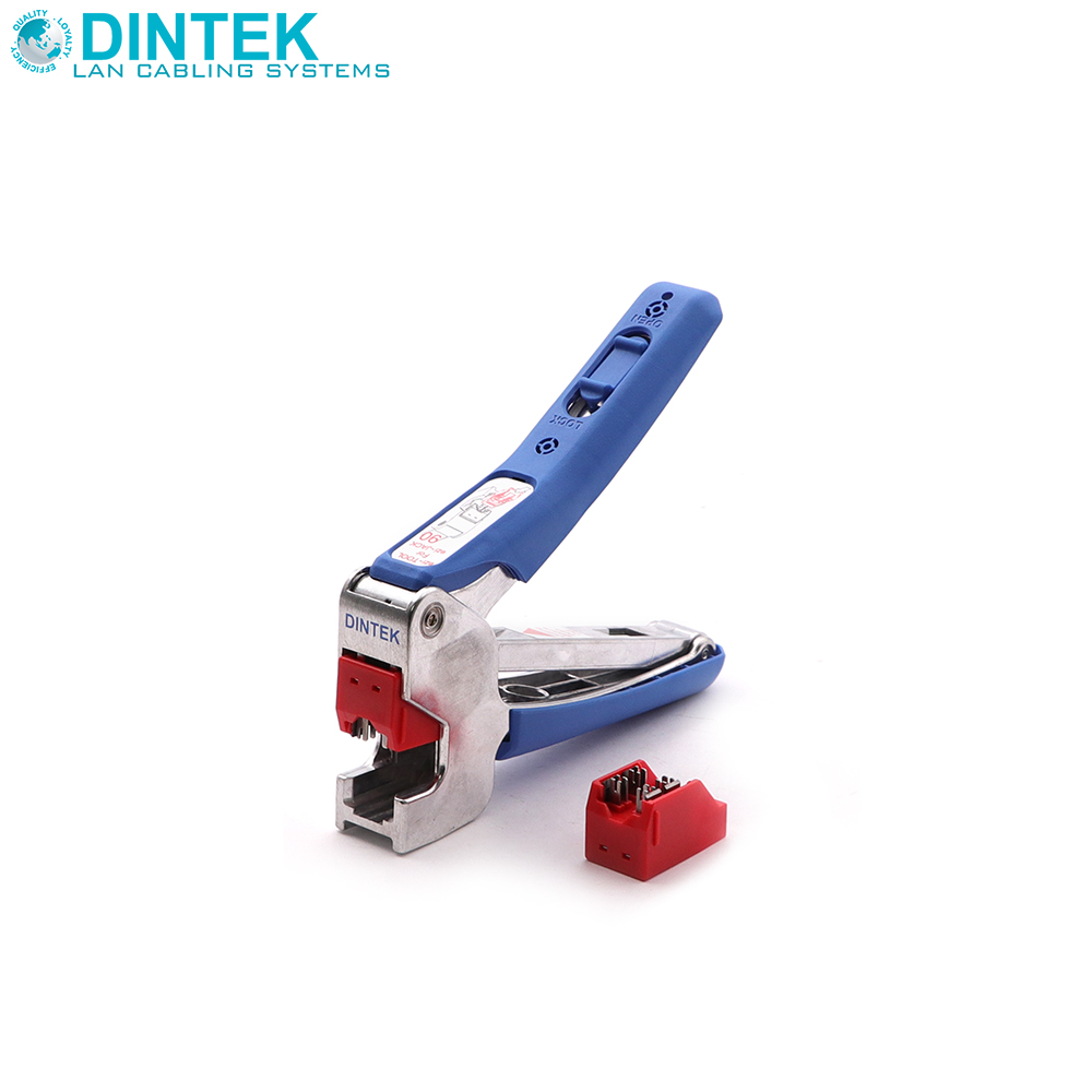 Network Tools | Crimper | 8-Pin E-Jack | CAT6 | Dintek