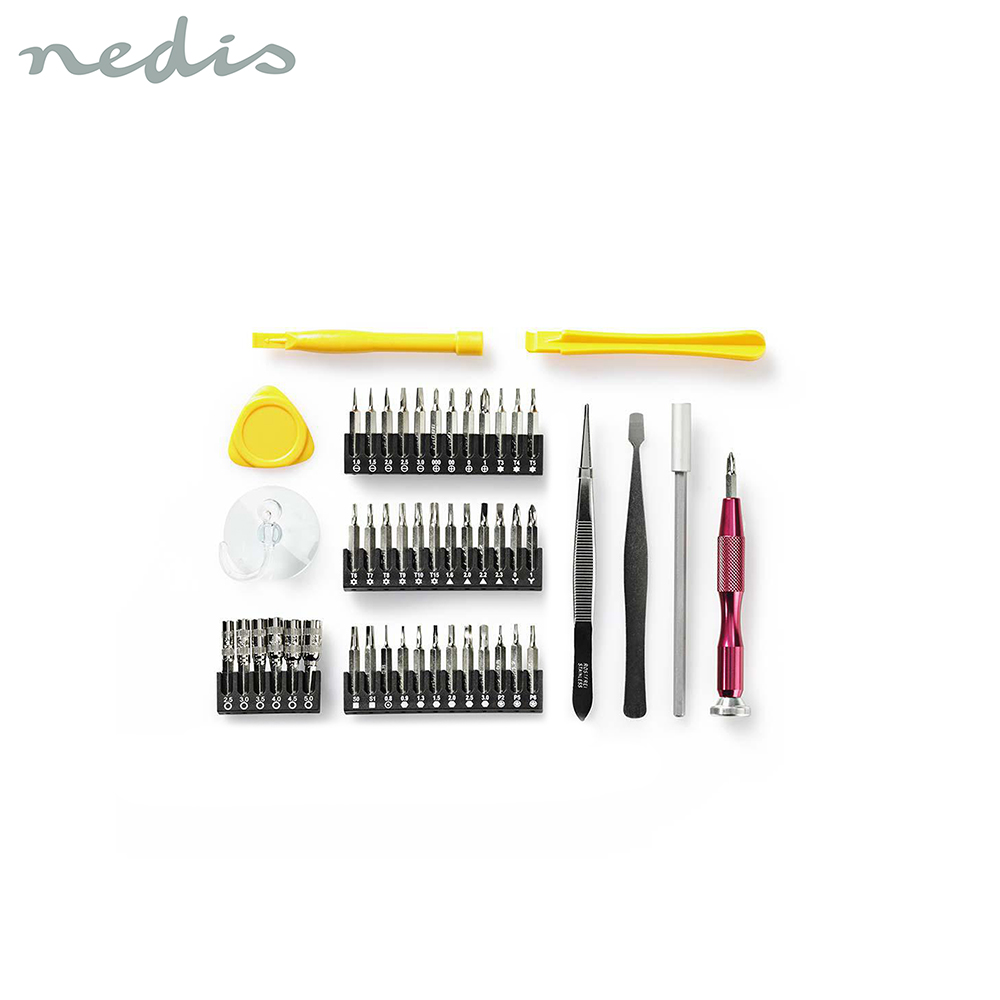 Screwdriver | Bit Set | 49pcs | Nedis