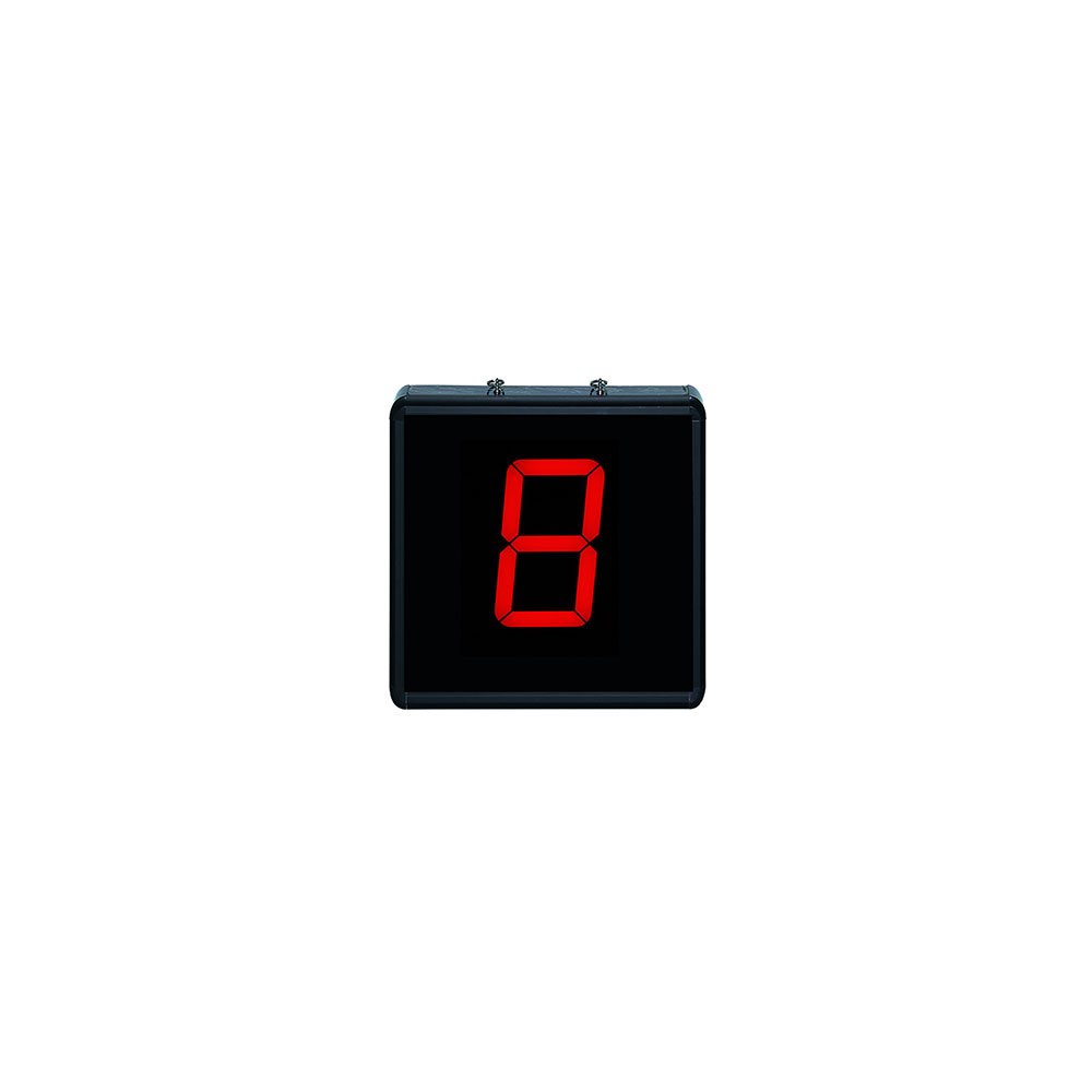 Counter Display | 1x Digits | 5" | Up & Down & Reset | Red