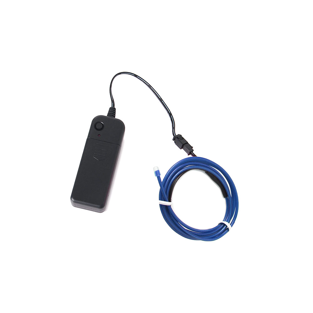 EL Wire | 2xAA 3V | 1M | Light Blue | Driver