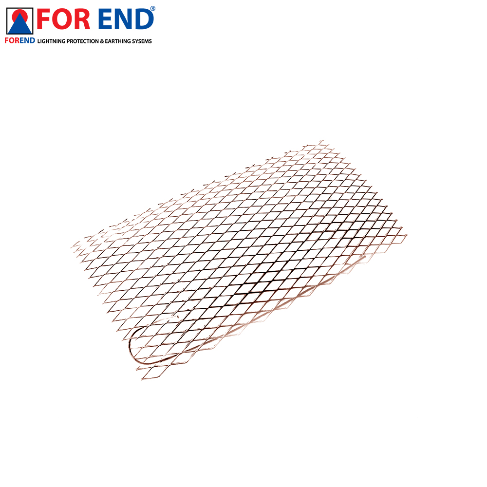 Lightning System | Earthing Grid | 100x50mm | Forend