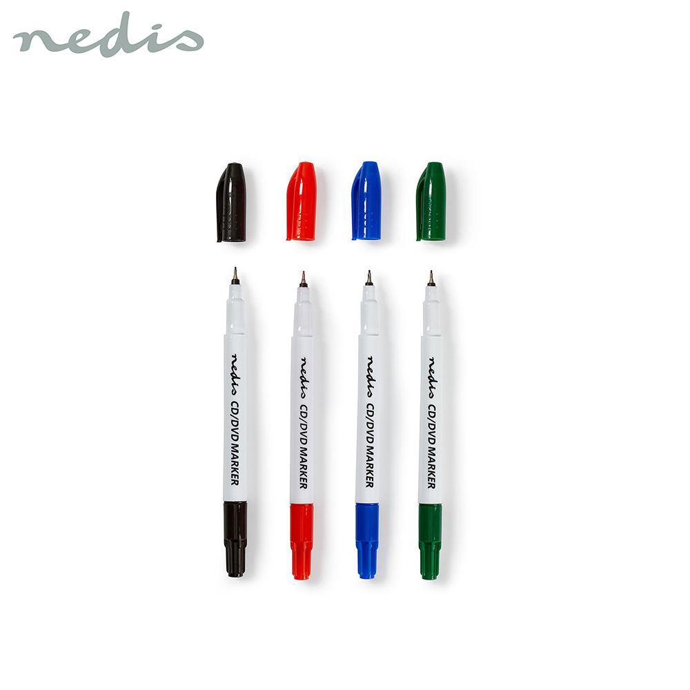 Discs Accessories | Markers | 4x Colors | Nedis