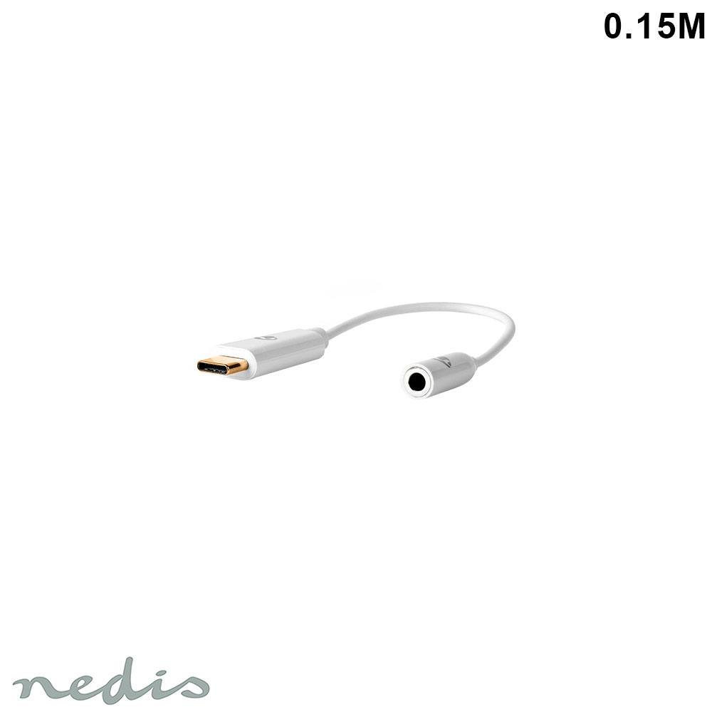 Audio Adapter Cable | USB-C - Jack Female 3.5mm | Nedis WT015