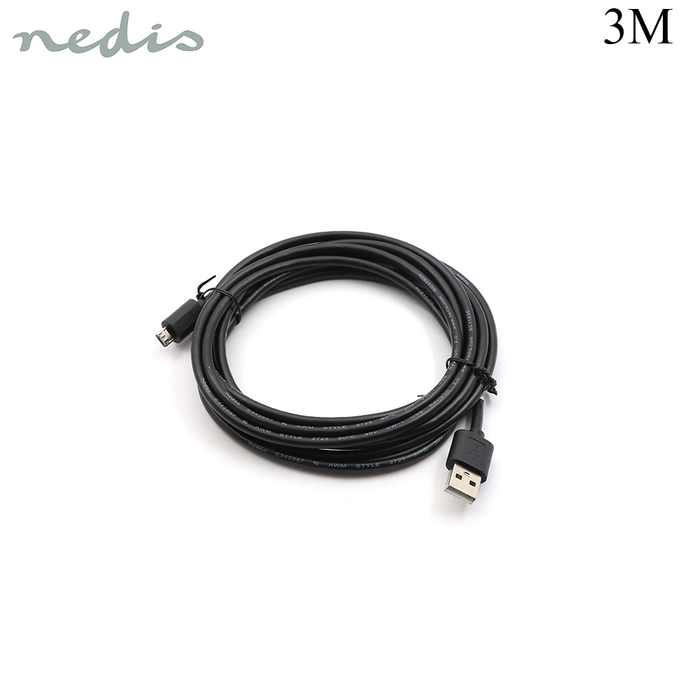 Data Cable | USB 2.0 Male - Micro USB Male | 3M