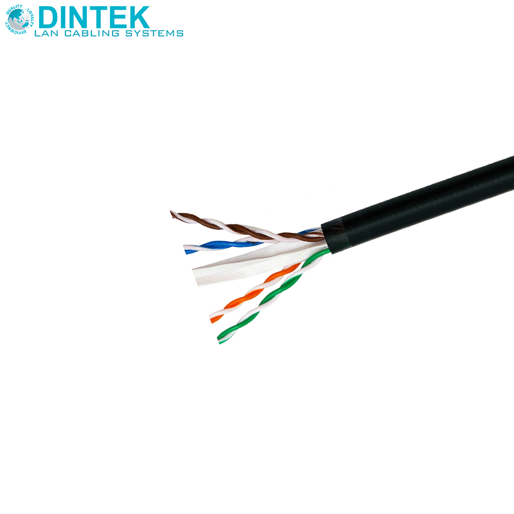 Network Cable | CAT6 | UUTP | 0.5mm | Roll 305M | Outdoor | Dintek
