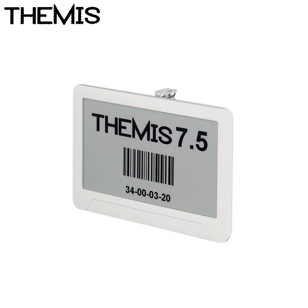 Electronic Shelf Label | Themis | 7.5" | E-Paper Label | Black & White