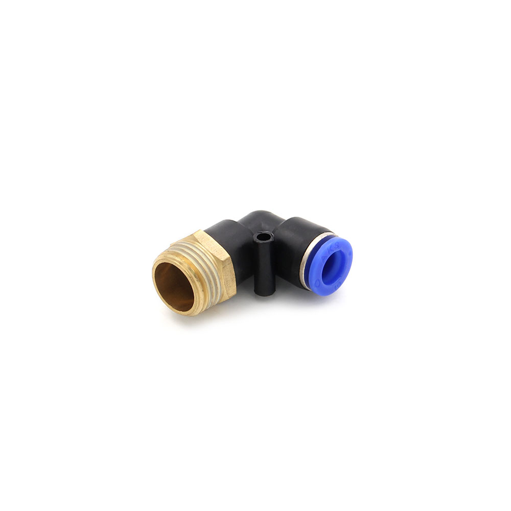 Pneumatic | Fittings | 1/2" Male - 10mm | Elbow | PL-10-4