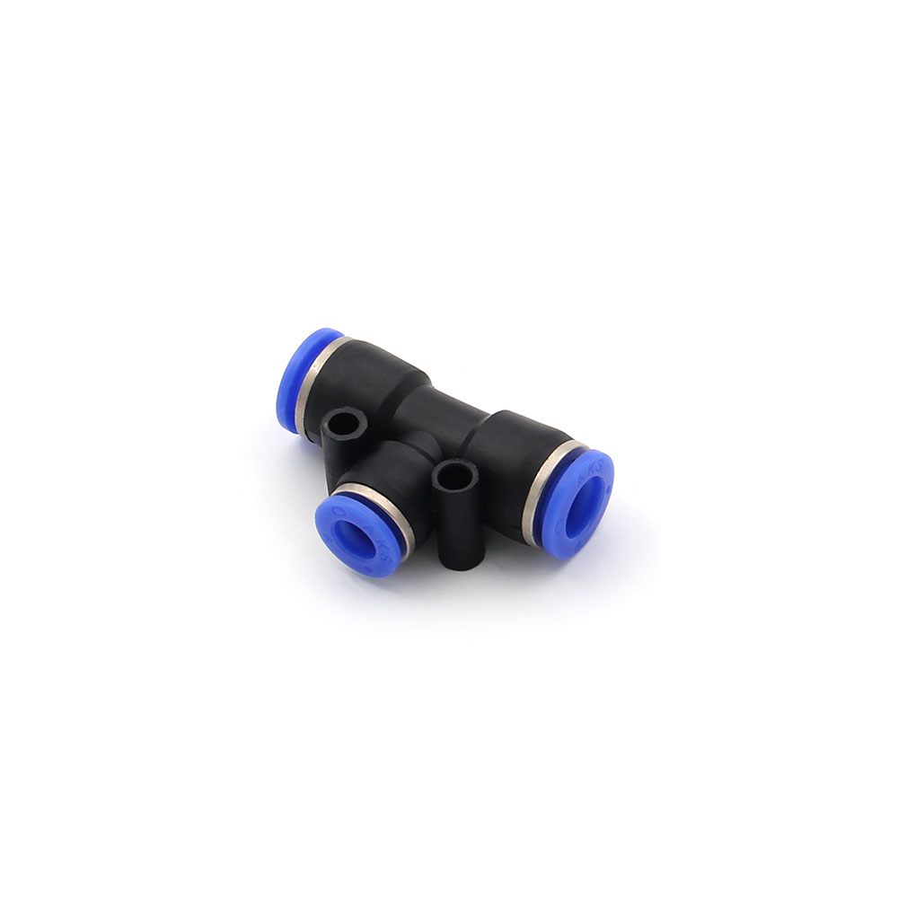 Pneumatic | Fittings | 3-Way | Reducer | 6mm - 2x 8mm | PEG-8-6