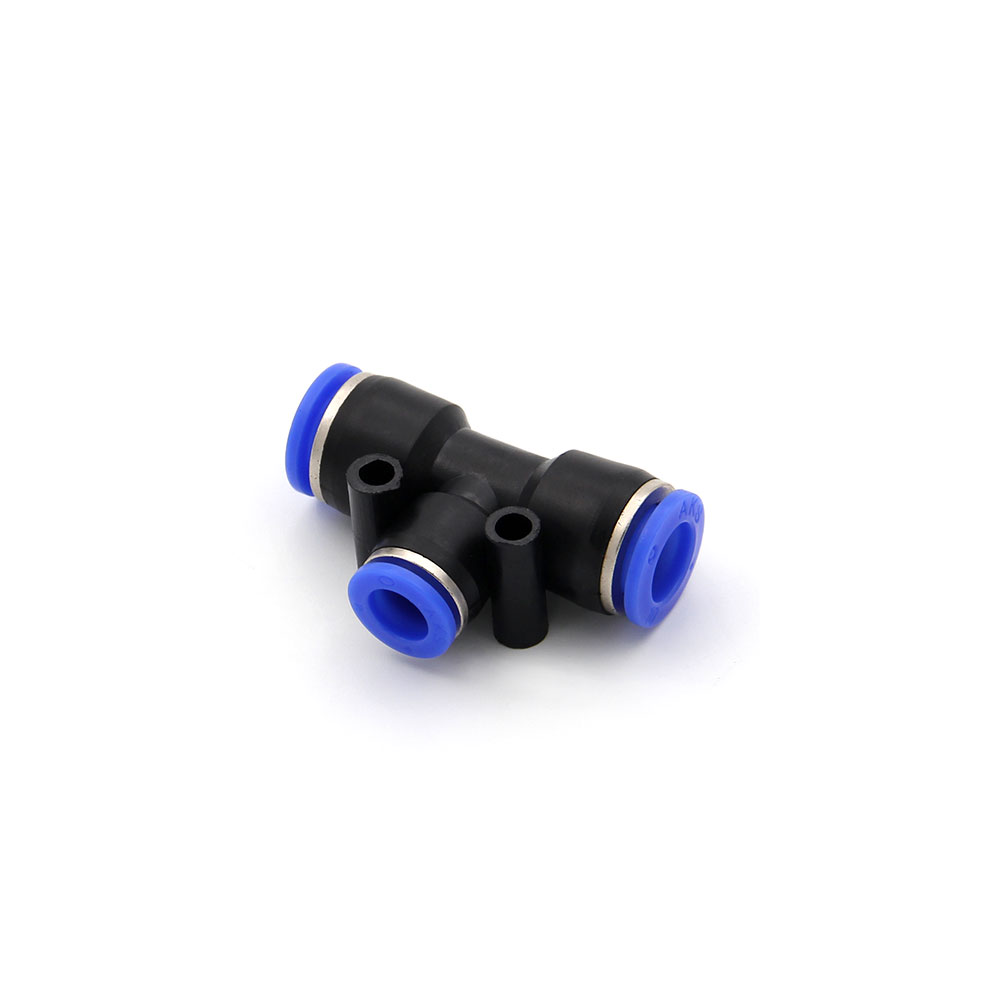 Pneumatic | Fittings | 3-Way | Reducer | 8mm - 2x 10mm | PEG-10-8