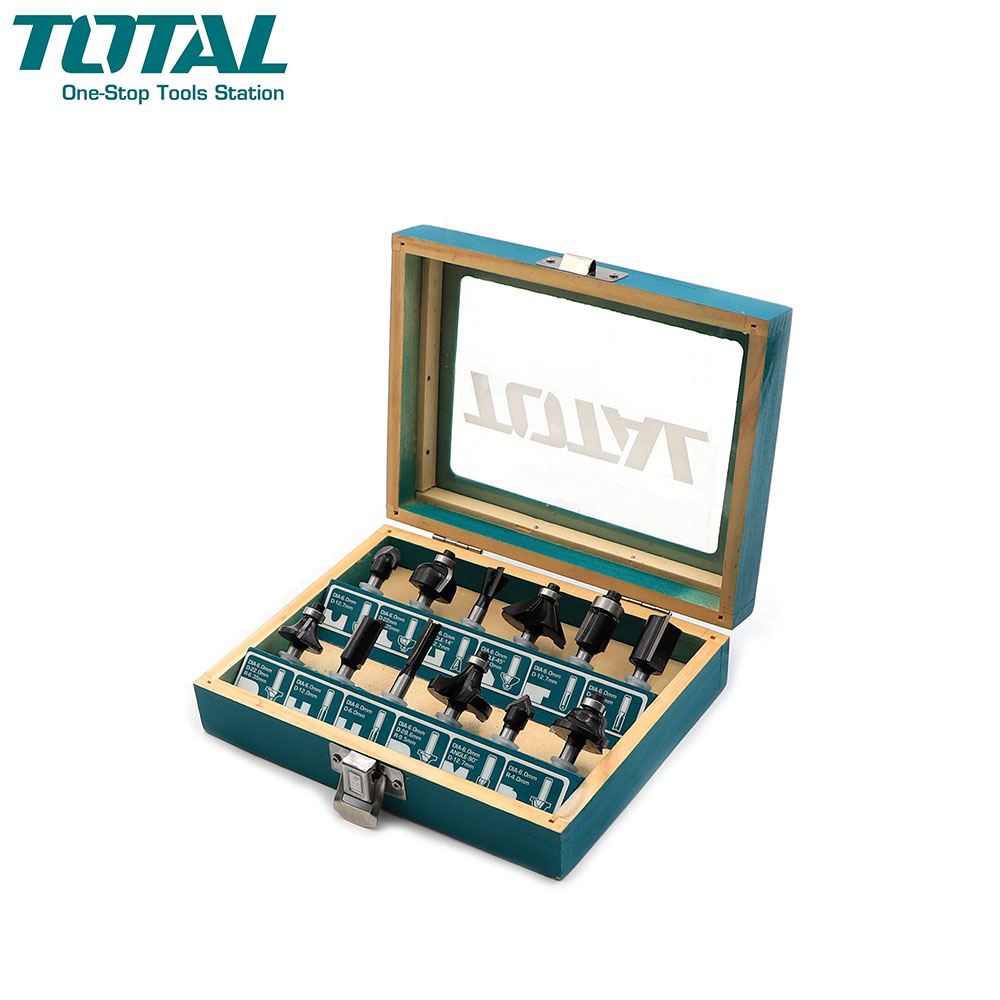 Router Bit Set | 6mm | 12pcs | Total