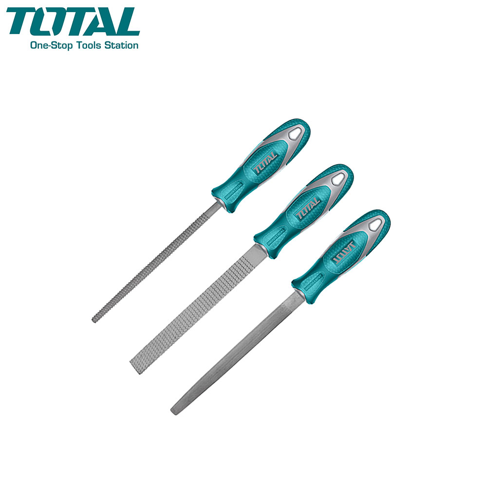 Needle File Set | Wood | 200mm | 3pcs | Total