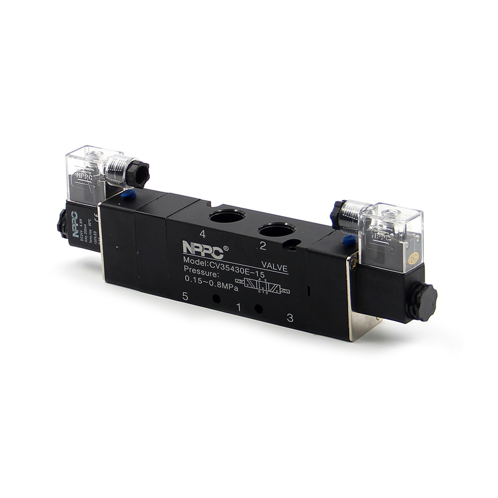 Pneumatic | Valve | Solenoid 5/3 430E | 24V | Exhaust Center