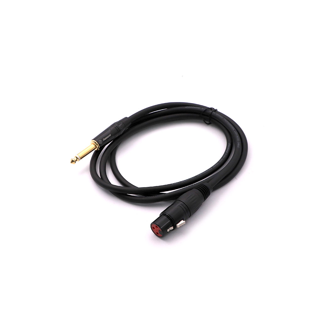 Audio Cable | XLR 3-Pin Female - Jack Mono Male 6.3mm | 1.5M | JIA