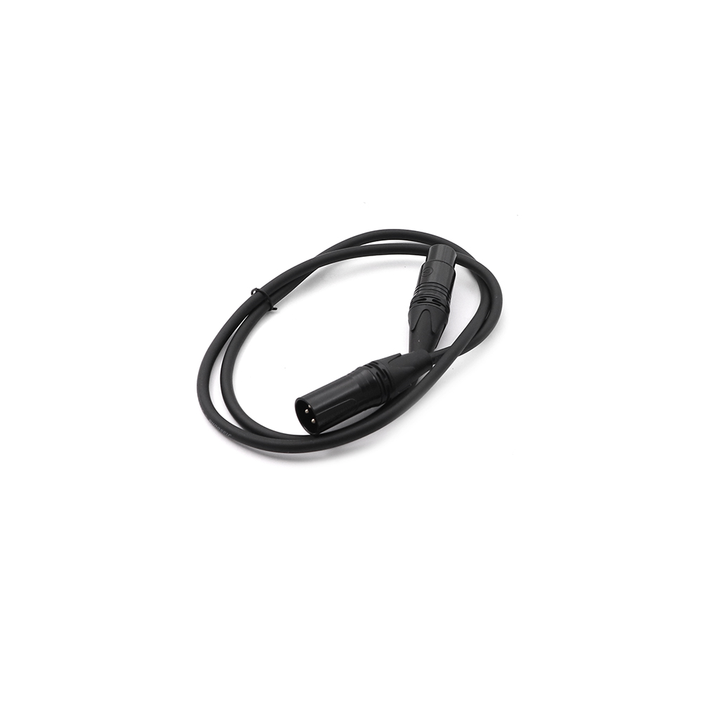 Audio Cable | XLR 3-Pin | Male - Female | Digital | 1M | JIA