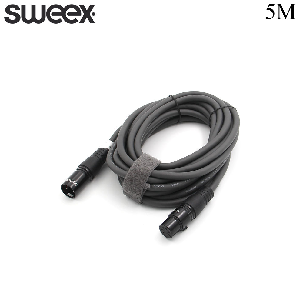 Audio Cable | XLR 5-Pin | Male - Female | 5M | Sweex
