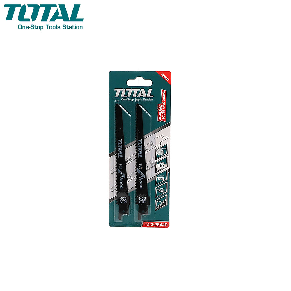 Sabre Saw Blade Set | Wood | 2pcs | Total