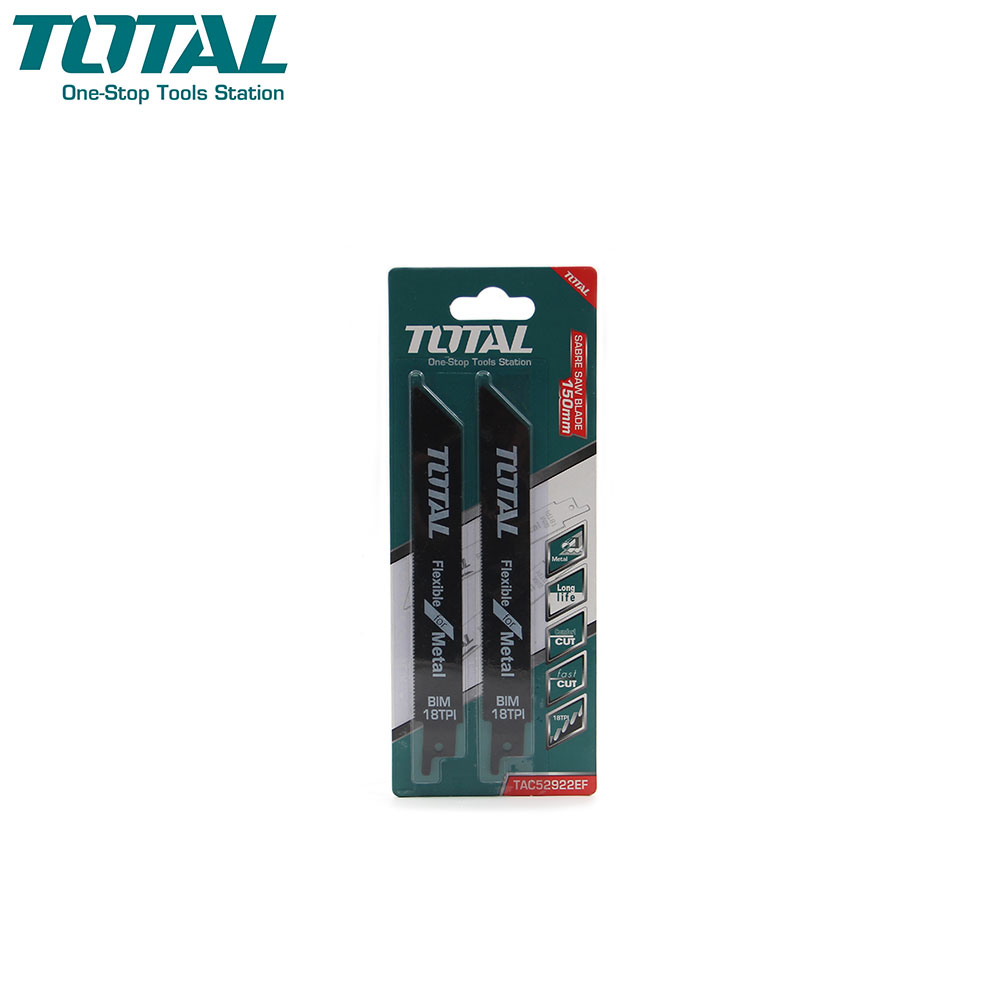 Sabre Saw Blade Set | Metal | 2pcs | Total