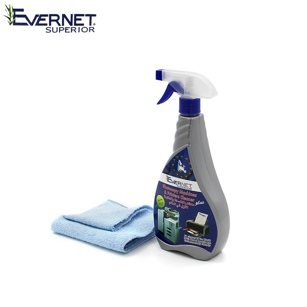 Spray | Clean | Photocopy Machines & Printers | 750ml | Evernet