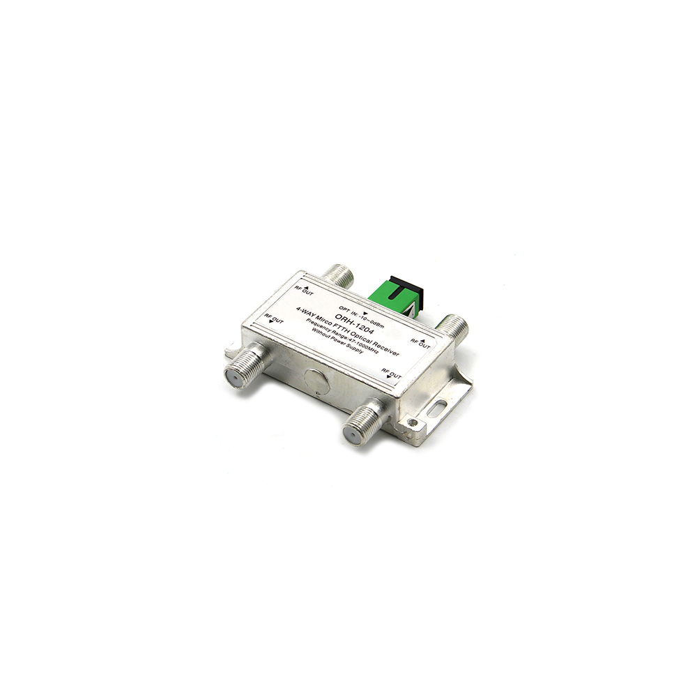 FTTH Converter | Optical Fiber - 4x F-Type