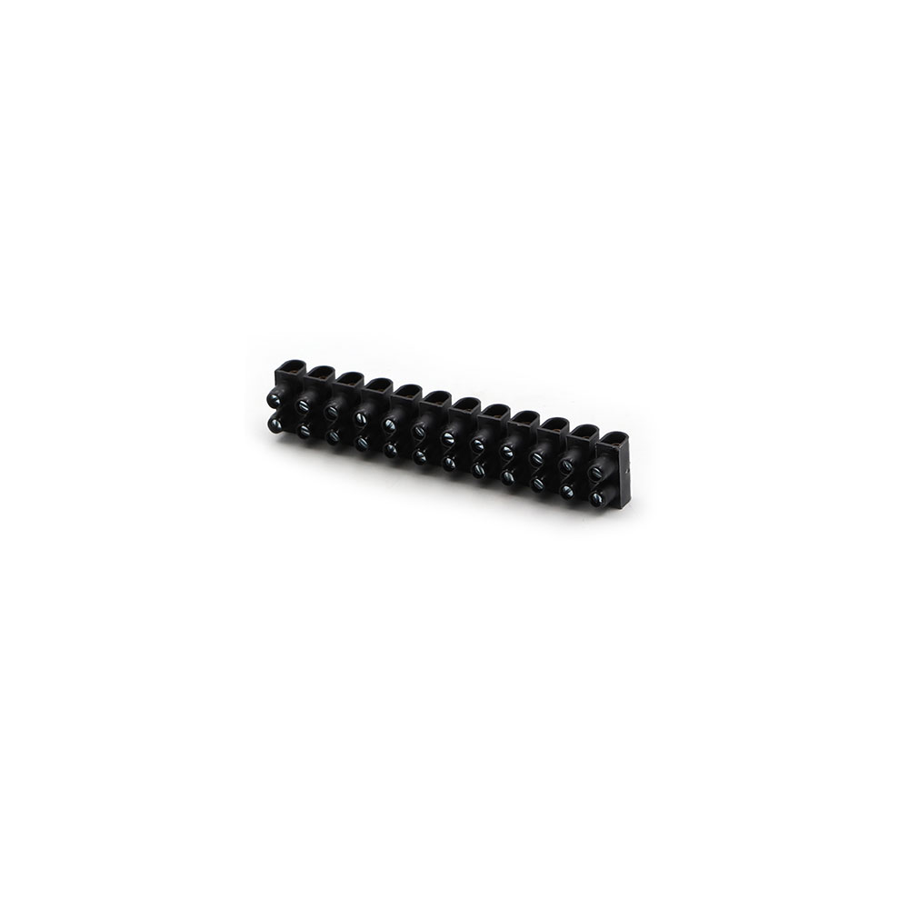 Terminal Block | Barrier | 6mm | 12-Way | Black | Legrand