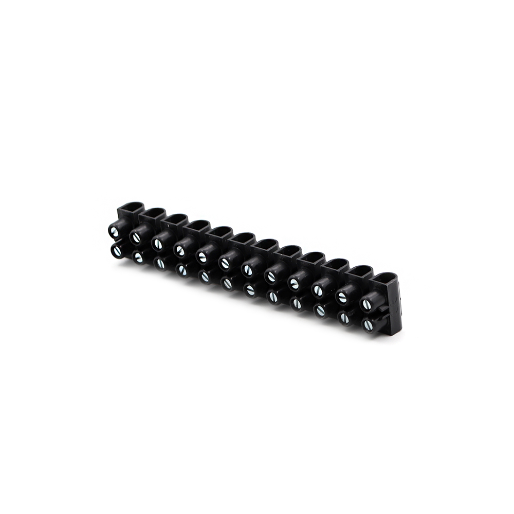 Terminal Block | Barrier | 10mm | 12-Way | Black | Legrand