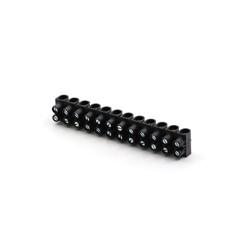 Terminal Block | Barrier | 16mm | 12-Way | Black | Legrand