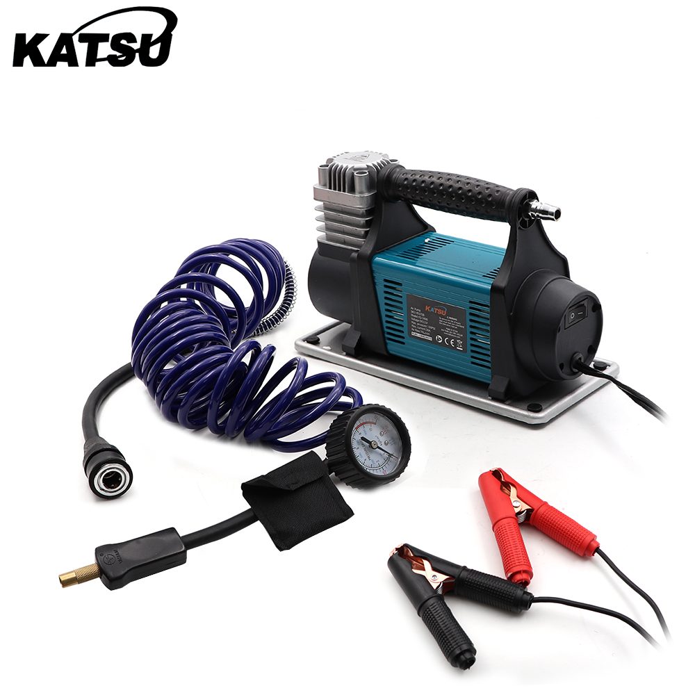 Air Compressor Pump | Portable Tire Inflator | 70L/min | Katsu