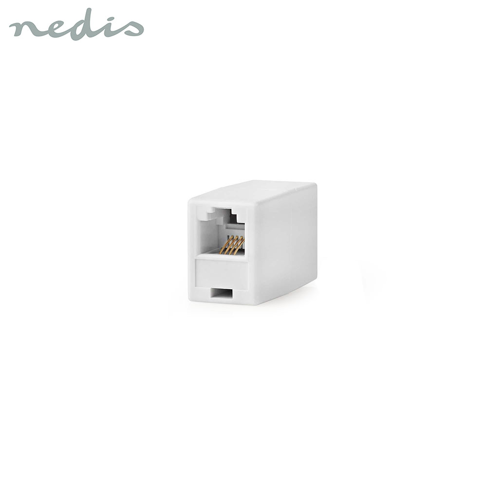 Telephone Connector | RJ11 6P4C | Female - Female | Nedis