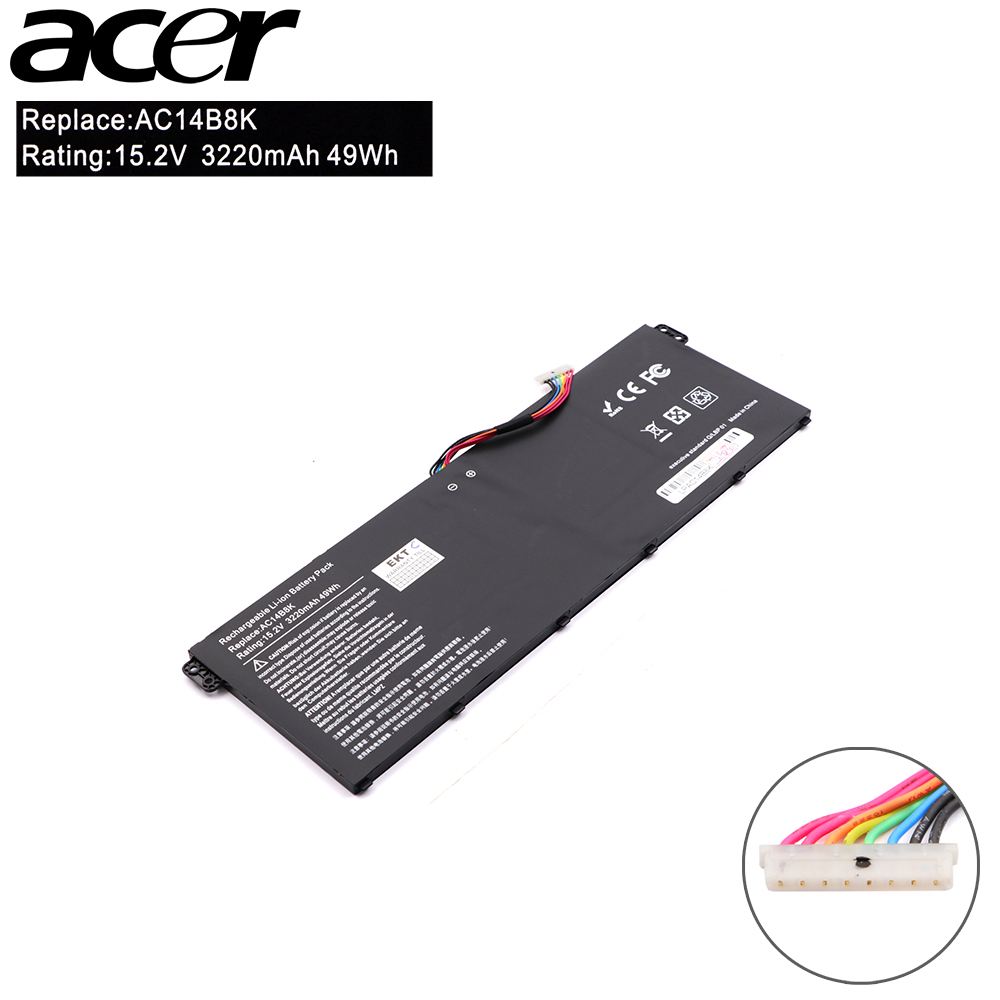 Laptop Battery | 17.2V 3.9Ah | Compatible With Acer AC14B8K