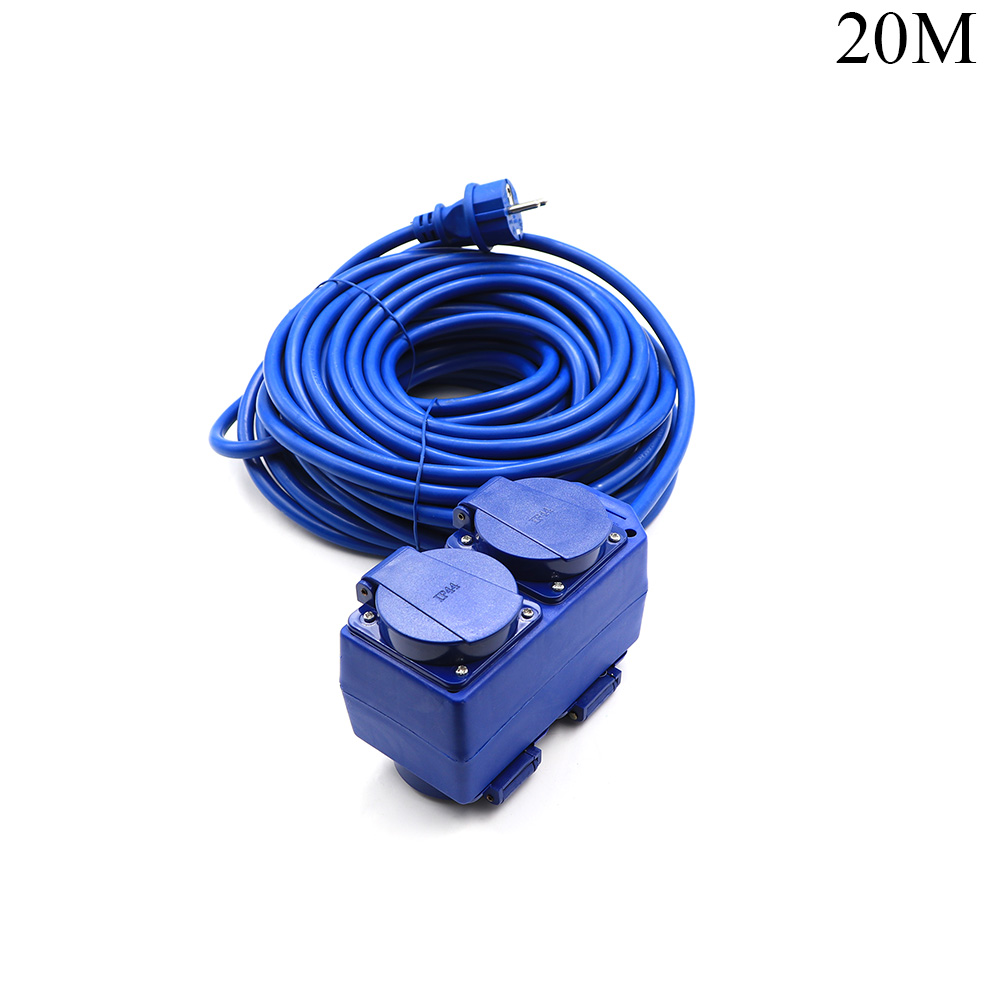 Extension Cord | 4 Outlet EU | 2x2.5mm | 20M