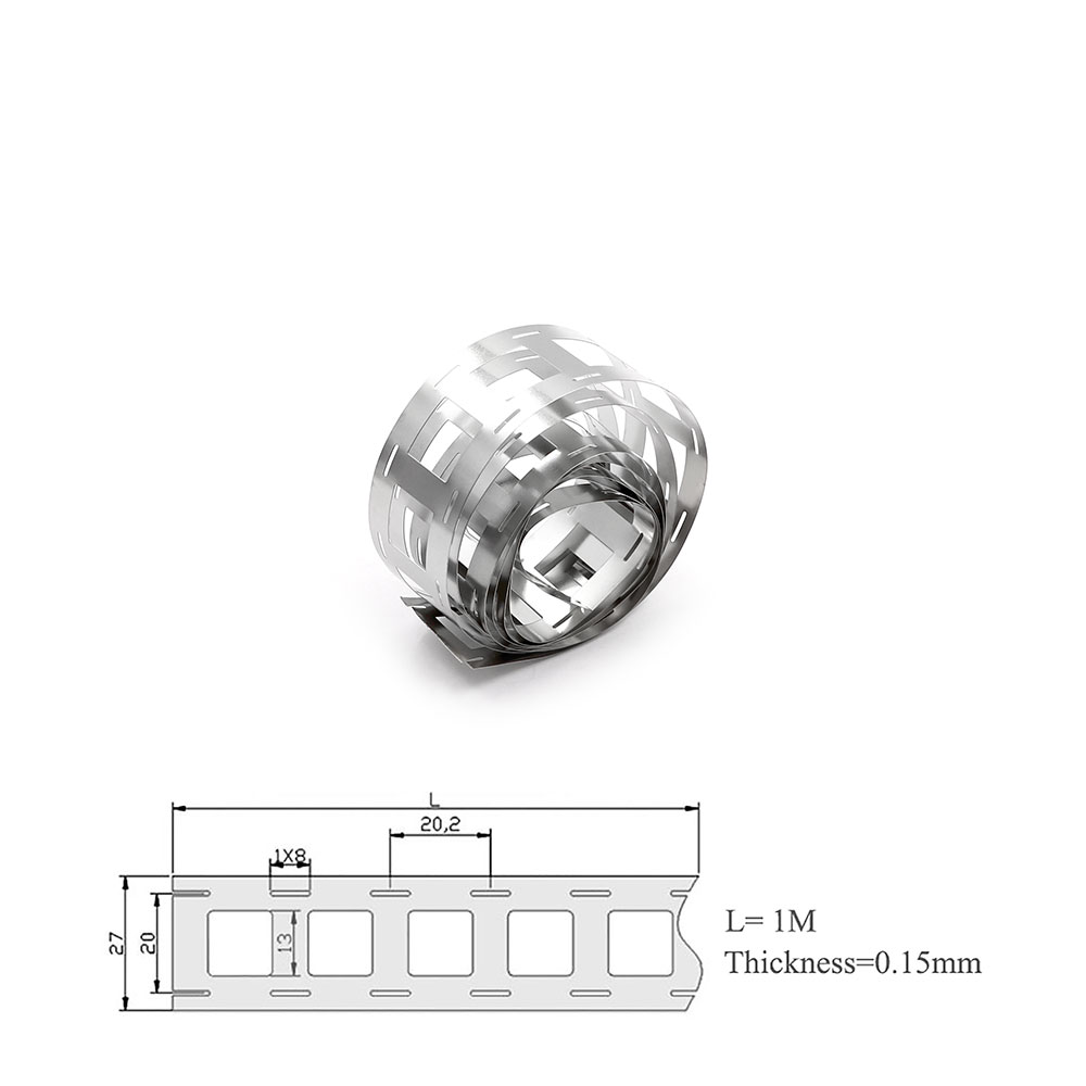 Battery Welding | Nickel Strip | 0.1x27x1000mm | 100pcs