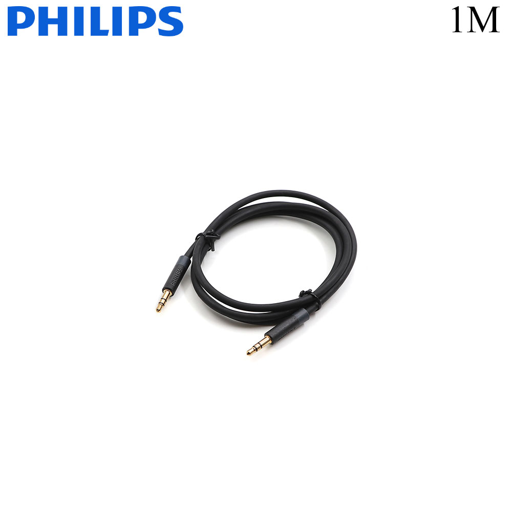 Audio Cable | Jack Stereo 3.5mm | Male - Male | 1M | Philips | SWR2102