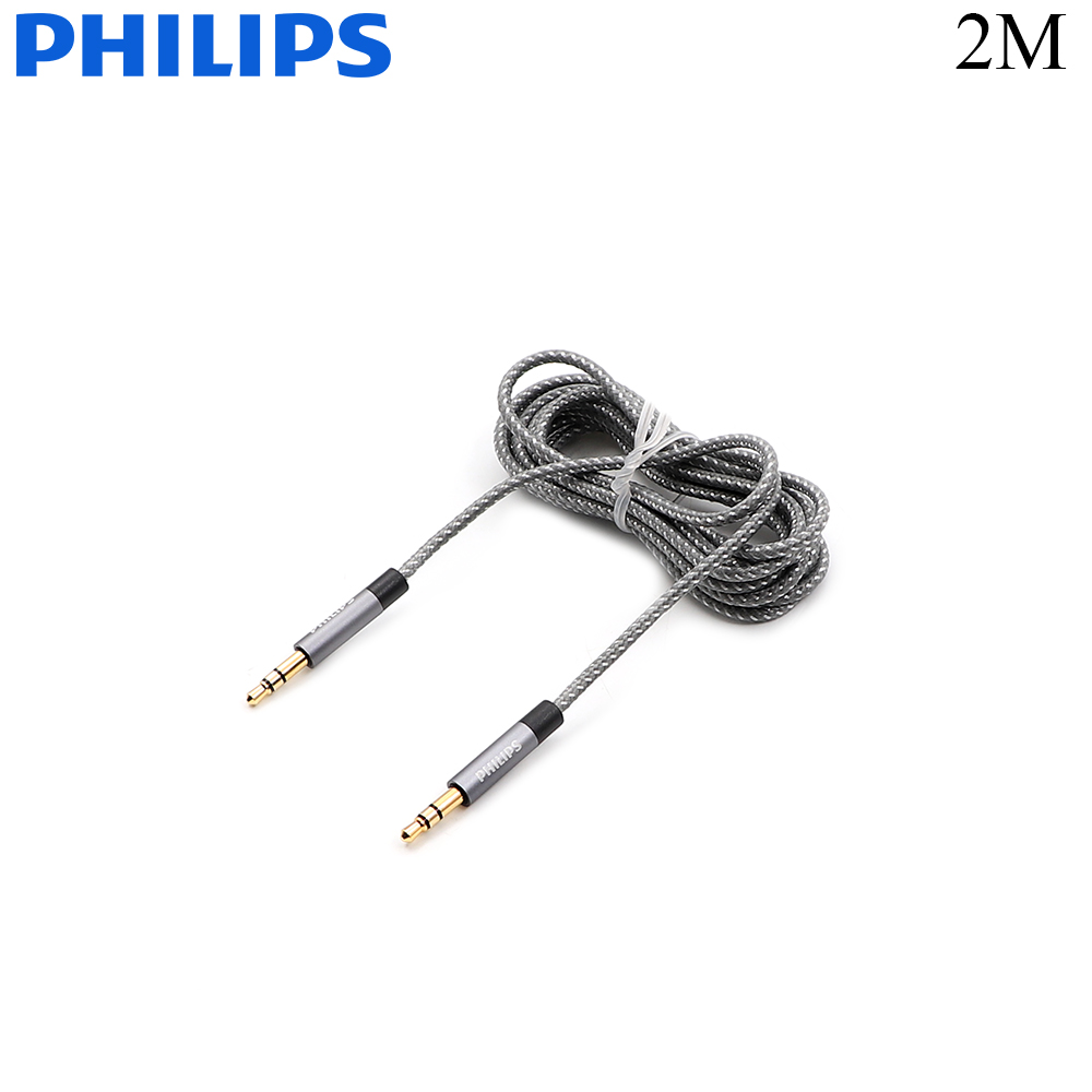 Audio Cable | Jack Stereo 3.5mm | Male - Male | 2M | Philips 