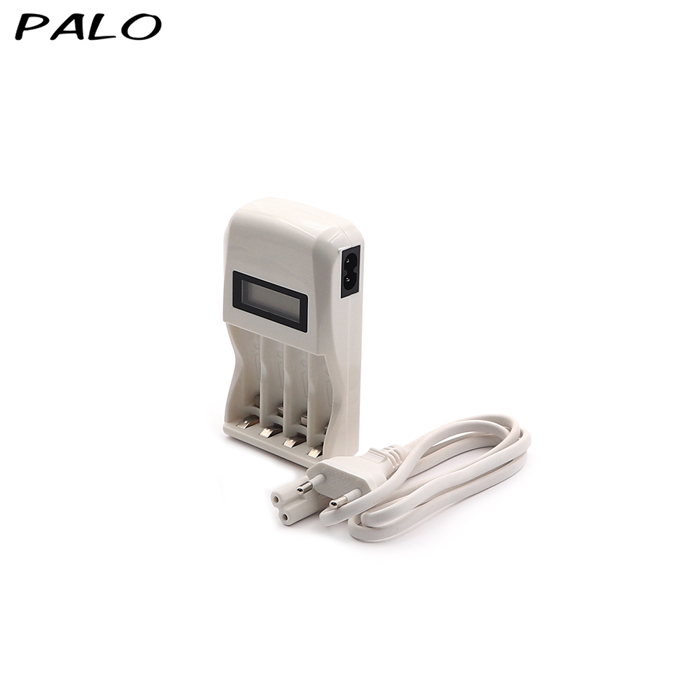 Charger Battery | Ni-CD & Ni-MH | 4-Slot | AA & AAA | Display