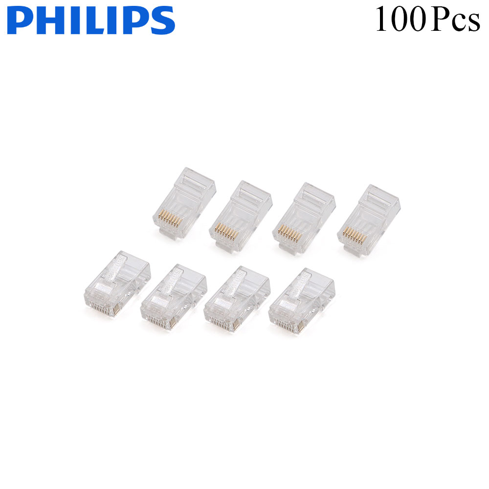 Network Plug | RJ45 CAT6 | 100pcs | Philips