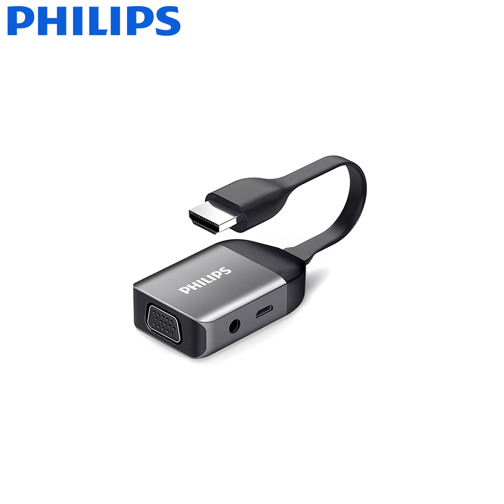 Video Cable Converter | HDMI Male - VGA Female | 0.15M | With Audio | Philips