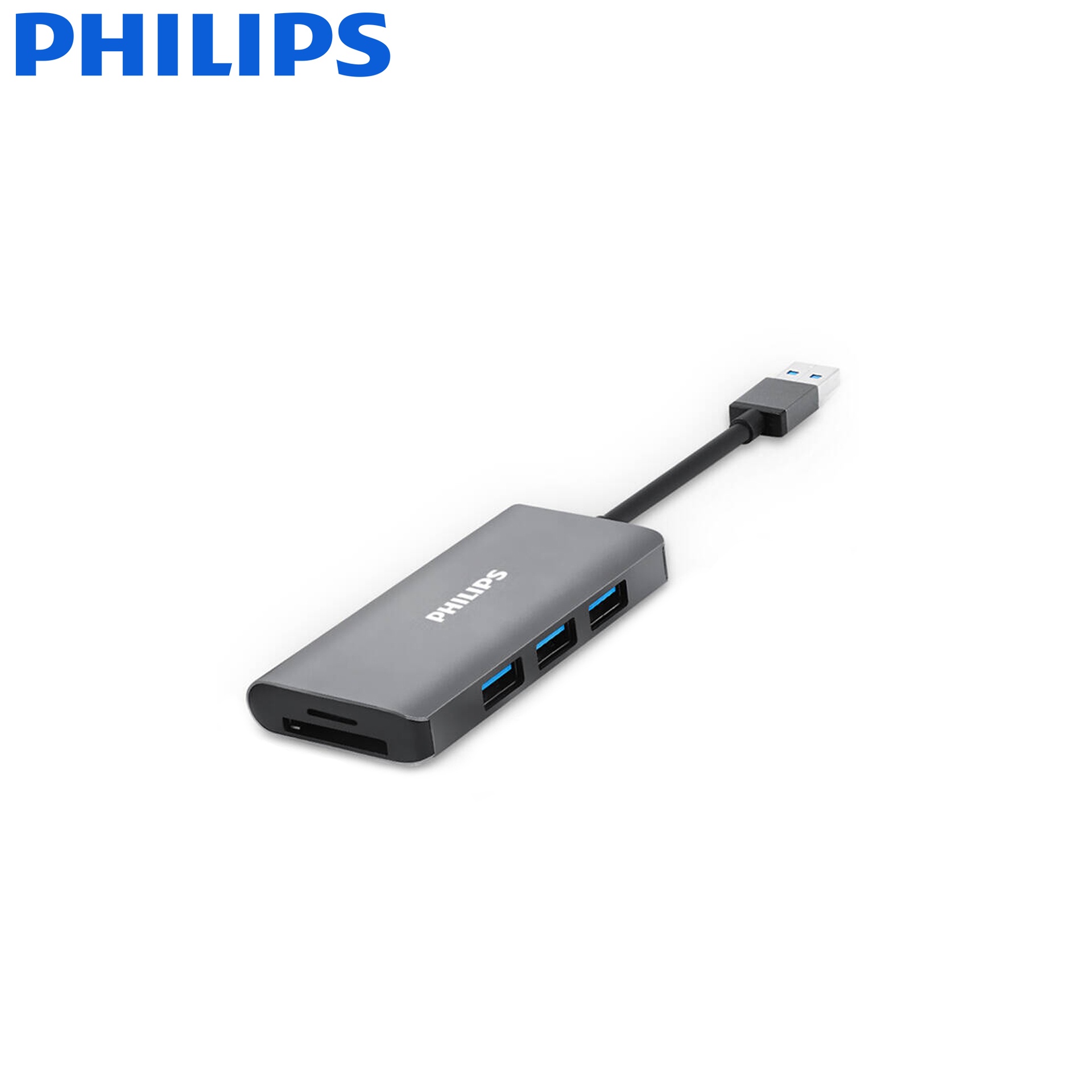 Computer Accessories | Hub USB | 3-Port 3.0 & SD & TF Card | Philips