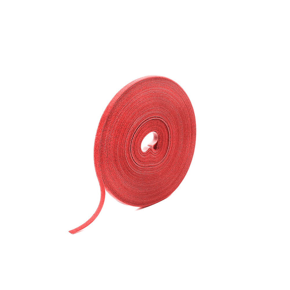 Rip Wrap Tie | Red | Velcro | 25M