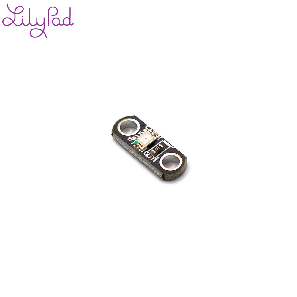 Wearable E-Textile LilyPad | LED | Yellow | 10pcs