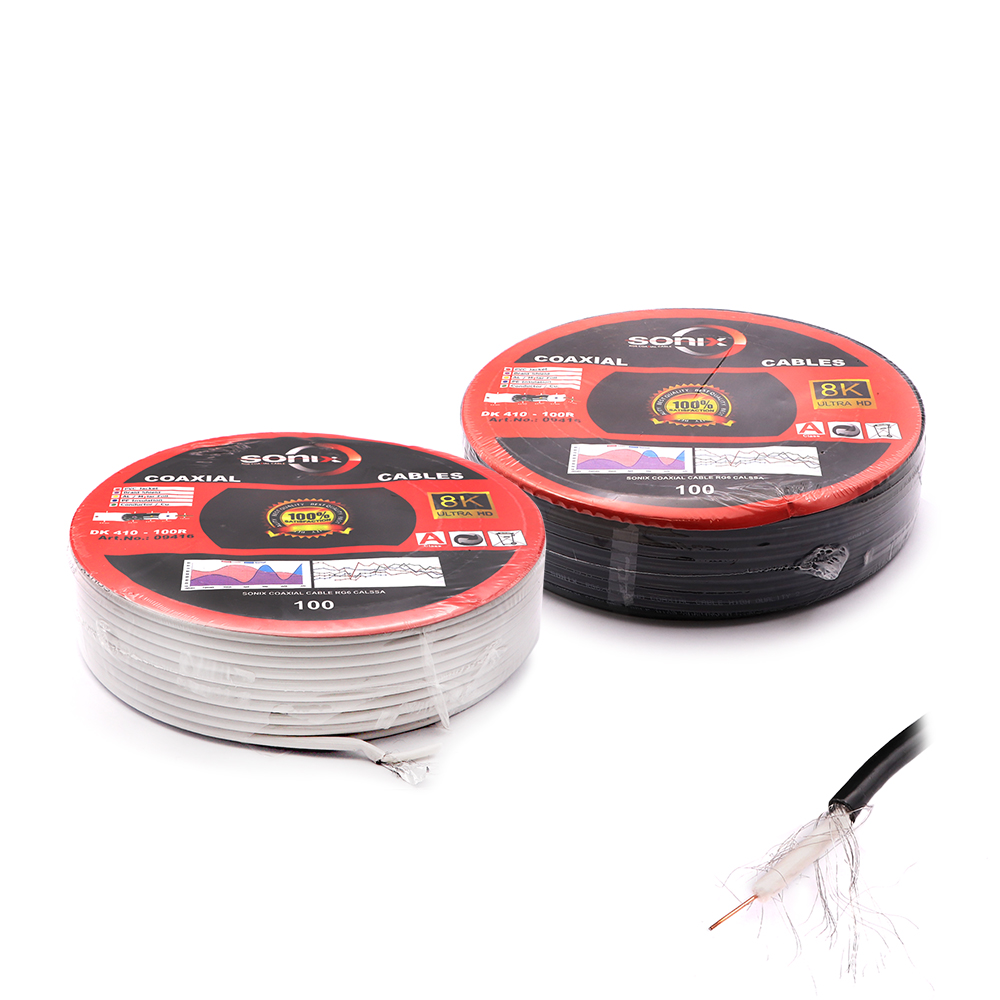 Coaxial Cable | RG-6 | 75 Ohm | 91.4M
