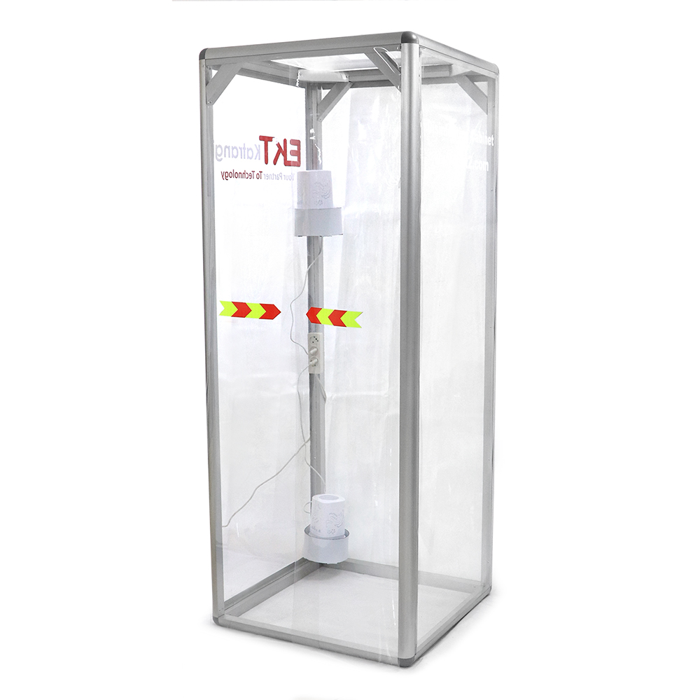 Disinfection | Steriliser Chamber Full body | Fog Creation | Spray Disinfectant | Aluminum Frame | 8