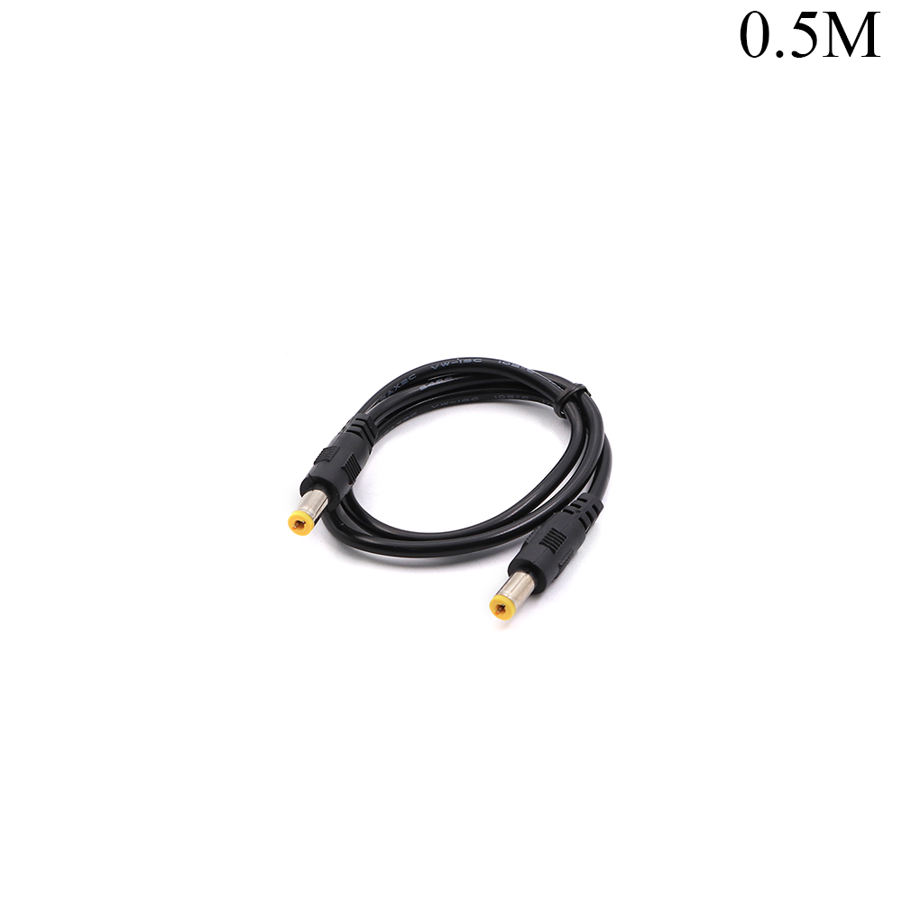 Power Cable | DC | 1xMale - 1xMale 5.5x2.1mm | 0.5M | 35W