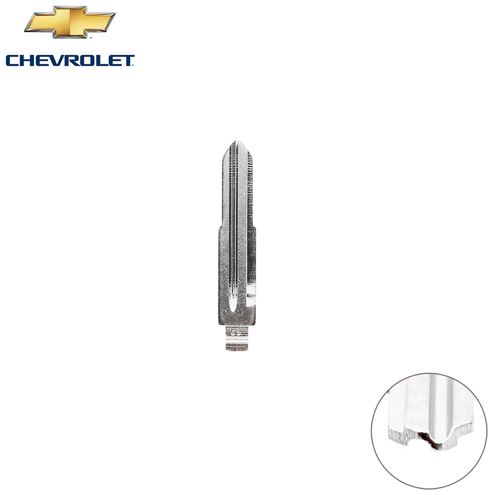 Car Key | Uncut Key Blade | Chevrolet 21